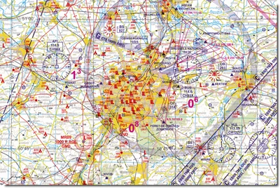 ICAO-Karte Belgien