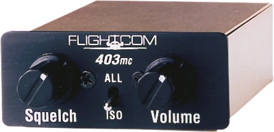 Mini-Intercom Flightcom 403 mc