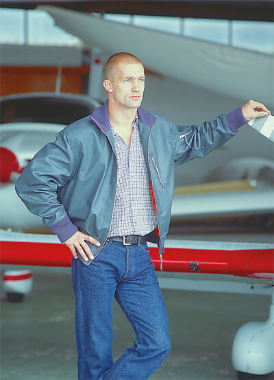 Original German Airforce Pilot Leather Jacket