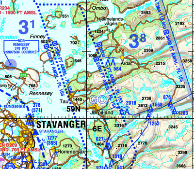 ICAO charts (digitized) for Flight Planner / Sky-Map