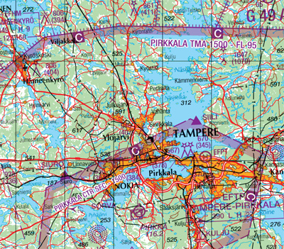 ICAO charts (digitized) for Flight Planner / Sky-Map