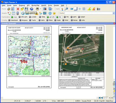 Visual approach charts for Flight Planner / Sky-Map