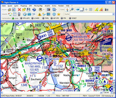 ICAO charts (digitized) for Flight Planner / Sky-Map