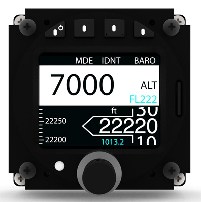 Air Control Display with altimeter