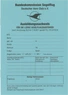 Vorschau: Ausbildungsnachweis Lizenz Segelflugzeugführer