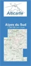 Glider map French Southern Alps