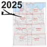 ICAO-Segelflugkarten Deutschland 2025
