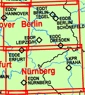 Vorschau: Zusammengesetzte ICAO-Segelflugkarten Deutschland 2025