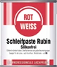 Rot-Weiss Schleifpaste Rubin