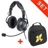 Headset SL-X Pro mit Headset-Tasche Light