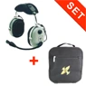 Vorschau: David Clark Headset H 10-13.4 mit SL-Headsettasche