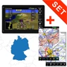 Garmin Aera 760 set with ICAO charts and eCharts Germany