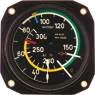 Preview: Winter airspeed indicator - housing Ø 80 mm - 510° dial