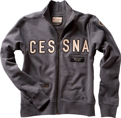 Cessna sweatshirt jacket