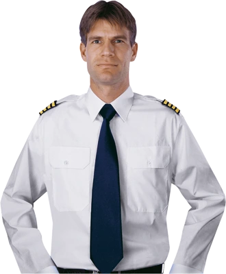 Olymp Herren-Pilotenhemd