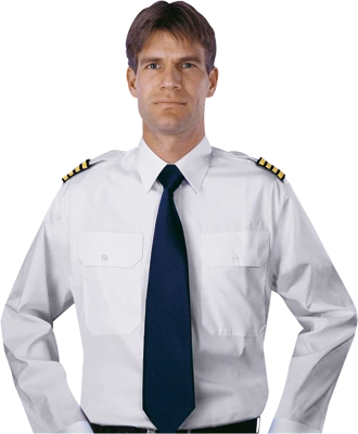 OLYMP Herren-Pilotenhemd Comfort Fit