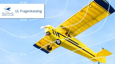 Aviation Exam microlight questionaire (DAeC), German