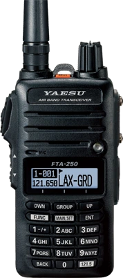 Handheld Radio Yaesu FTA-250L (COM)