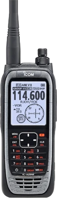 Handheld Radio ICOM IC-A 25NE (NAV/COM/GPS)