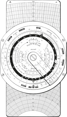 Air navigation computer Aviat 617