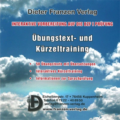 Übungstext- und Kürzeltraining BZF I