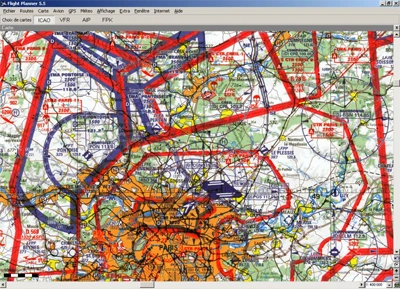 ICAO-Karten (digitalisiert) für Flight Planner / Sky-Map