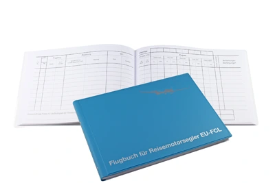 Pilot logbook for touring motorglider pilots EU-FCL, German