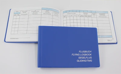 Pilot logbook Schiffmann gliders / TMG