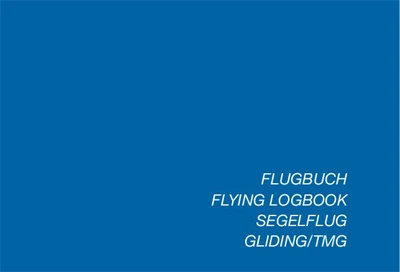 Flugbuch Schiffmann Segelflug/TMG