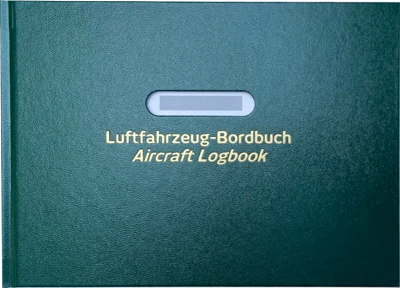 Aircraft logbook for gliders EASA conformal
