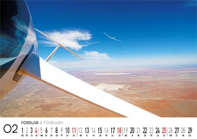 Segelflug-Bildkalender 2024