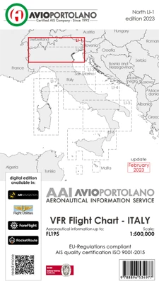 Avioportolano VFR charts