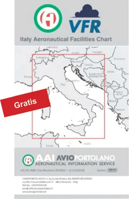 Avioportolano VFR charts