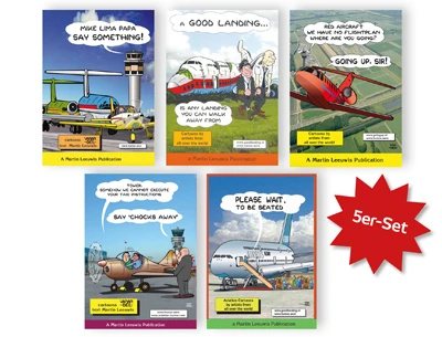 Martin Leeuwis: Luftfahrthumor-Bände