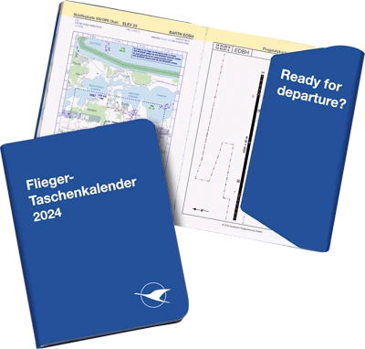 Flieger-Taschenkalender 2024