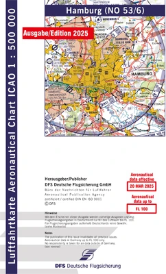 ICAO-Karten Deutschland 2025 - Vorbestellung
