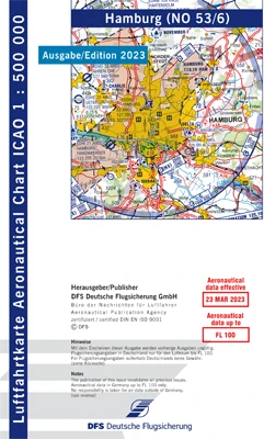 ICAO-Karten Deutschland 2023