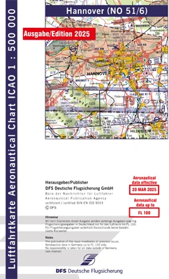 ICAO-Karten Deutschland 2025