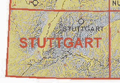 ICAO glider charts Germany 2023