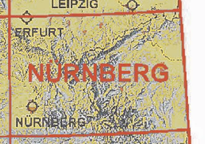 ICAO glider charts Germany 2023