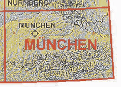 ICAO glider charts Germany 2023