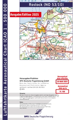 ICAO-Karten Deutschland 2025 - Vorbestellung