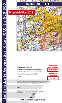 ICAO-Karten Deutschland 2025