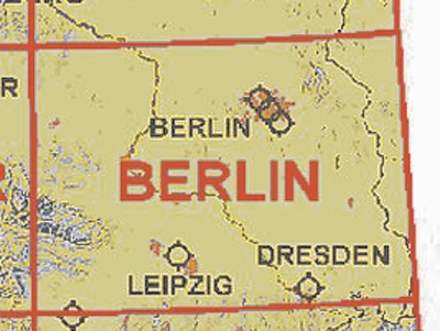 ICAO charts Germany 2023 with night low level routes