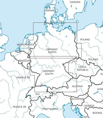 Rogers Data VFR charts Europe