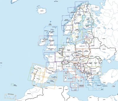 Rogers Data VFR charts Europe