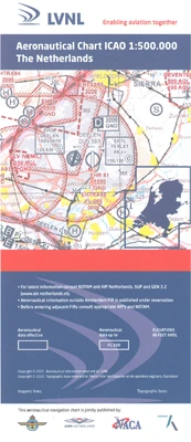 ICAO-Karte Niederlande