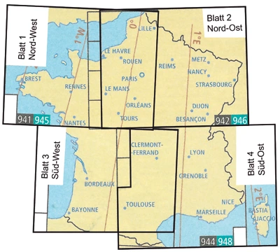 ICAO charts France