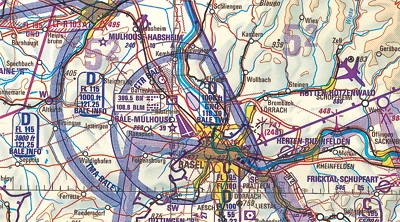 ICAO chart Switzerland