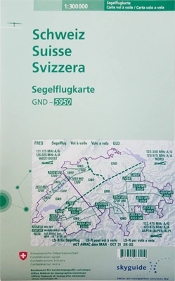 Glider chart Switzerland